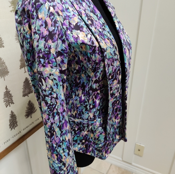 Mossimo Mixed Print Blazer - Small - Picture 4 of 9
